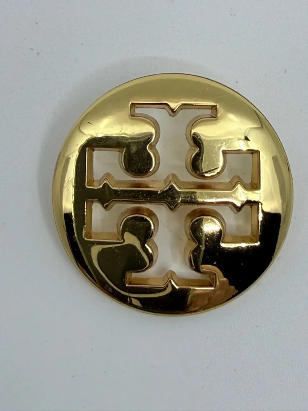 Five Gold Finish Tory Burch Buttons